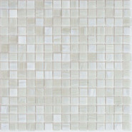 Мозаика ST-GR706 (STN444) стекло 32.7х32.7 см Alma Mosaic Stella глянцевая чип 20x20 мм, серый