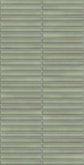 Керамогранит Deco Lingot Mint 32x62.5 Gayafores глянцевый, рельефный (рустикальный) настенный 00000040798