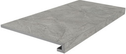 Ступень SG850490R/GCF клееная Риальто Дымчатый матовый 33x80x0,9 керамогранит Kerama Marazzi