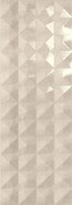 Настенная плитка Fusion Moon Beige 35x100 глянцевая керамическая