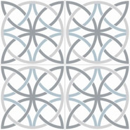 Напольная плитка Chic Bosham White керамическая