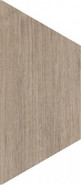 Керамогранит 60 Grad Trapezium Wood Mid 9,8x23 универсальный глазурованный, матовый