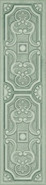 Настенная плитка Uptown Green Toki 7.4x29.75 матовая керамическая