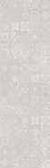 Декор 9820 Evan Light Grey Decorate 30x100 матовый керамический