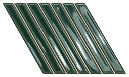 Настенная плитка Spike Bars A Royal Green 15х25.9 Wow глянцевая керамическая 135016