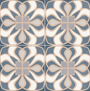 Керамогранит Epoque Blue 44,5x44,5 Dual Gres матовый напольный DG_TE_EDP_BL_DP