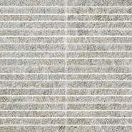 Мозаика Italon Magma Silver Mosaico Strip керамогранит 30х30 см матовая серый 610110001364