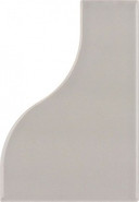 Настенная плитка Curve Grey Gloss Equipe 8.3x12 глянцевая керамическая 28845
