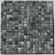 Мозаика PIX 334 Ice Grey, мрамор 30.5х30.5 см Pixmosaic полированная чип 15х15 мм, серый
