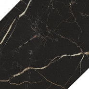 Настенная плитка 18019 Фрагонар Чёрный 15x15 Kerama Marazzi глянцевая керамическая