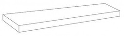 Ступень угловая Rinascente Grey Scal. Ang. SX/Ринашенте Грей Левая 33x160 керамогранит матовая 620070802227