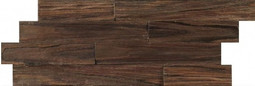 Мозаика Wood Wall Bronze дерево 24х60 см матовая, рельефная коричневый L241714361-100179712