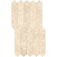 Мозаика Supergres Astrum Ivory Cross Cut Muretto 30.5х53.8 керамогранит матовая бежевый TB60