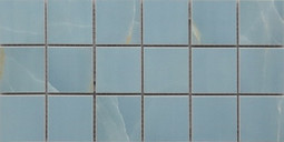 Мозаика Mk.BluAqRm1530 15х30 керамогранит матовая, голубой