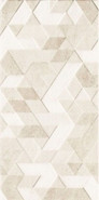 Настенная плитка Emilly Beige Struktura Dekor керамическая