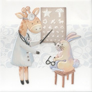 Декор VT/A504/5009 Айболит 4 20x20 Kerama Marazzi матовый керамический 