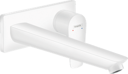 Смеситель Hansgrohe Talis E для раковины настенный (внешняя часть), белый