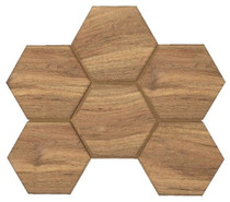 Мозаика SI02 Hexagon 25x28,5x10 неполированная керамогранит