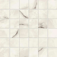 Мозаика Symphonyx Crystal Mosaic Lap/Симфоникс Кристал 30x30 керамогранит лаппатированная, белый, серый 610110000957