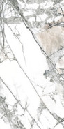 Керамогранит Premiere White EP Museum 75.5×151 глянцевый универсальный