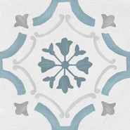 Керамогранит Sirocco Blue Ornate/22,3/9 22,3x22,3 Peronda матовый универсальный 3386036158