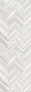 Декор Dec Fold White 25х75 (1,32) Ibero матовый керамический 78800746