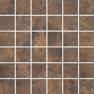 Мозаика Mosaic Apenino Rust Lappato 29.7x29.7 керамогранит лаппатированная, коричневый
