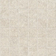 Мозаика Boost Mineral White Mosaico 30х30 керамогранит матовая, бежевый AIGS