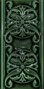 Бордюр Cevica Plus Classic 10 Esmeralda Craquele 7.5х15