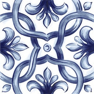 Декор RC8H Amuri Decoro Maiolica Tappeto 2 Glossy 20х20 RT Marazzi Ragno керамогранит глянцевый УТ-00036750