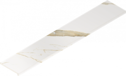 Ступень угловая Stellaris Calacatta Gold Scalino 33x160 Angolare Dx керамогранит матовая Italon 620070002622