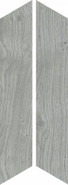 Декор Elegance Grey Chev 8х40 (лев+прав) Oset керамогранит матовый 78800740