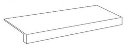 Ступень фронтальная Rinascente Grey Scal. Front./Ринашенте Грей 33x60 керамогранит матовая 620070802262