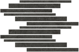 Мозаика Living Ceramics Beren Black Mureto Mosaic Natural 30x45 керамогранит матовая серый LV10601