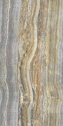 Керамогранит Ultra Onici Grey Onyx Vein Cut Lev. Silk (150х75) 6mm Ariostea полированный универсальный UO6SK157557