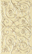 Бордюр Unicorni Crema B 12,5x20 керамический