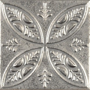 Настенная плитка Aged Silver Ornato 20х20 Aparici Ceramicas матовая керамическая УТ-00007770