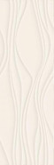 Настенная плитка Neve Bianco Struktura Pol. Paradyz Ceramika 25x75 рельефная (структурированная), глянцевая керамическая 5902610517471
