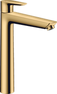 Смеситель Hansgrohe Talis E для раковины 240 мм с донным клапаном (золото)