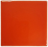 Настенная плитка Mini Tile Red Glossy 9.9х9.9 Modern Ceramics глянцевая керамическая