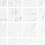 Мозаика Marble Venato White Antislip 31,1х31,1 стекло матовая, белый УТ-00026172