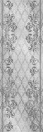 Декор 775 Eclipse Gray 29,5х89,5 Eurotile Ceramica глянцевый керамический