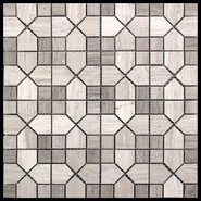 Мозаика KB-P54 (XY-M031G-54P) 305х305 мрамор