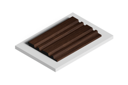 Декоративная панель Hiwood LV122 BR396 полистирол 2700х120х12 мм