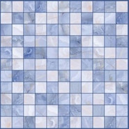 Настенная плитка Орнелла мозаика синий керамическая