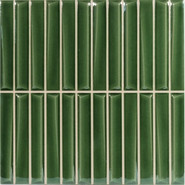 Настенная плитка Melody Royal Green 20x20 Monopole глянцевая керамическая 85687