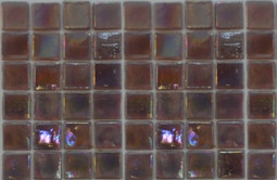 Мозаика Taurus-Lux-28 прокрашенная в массе стекло 32.7х32.7 см перламутровая чип 15х15 мм, сиреневый
