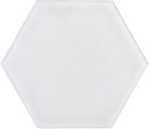 Плитка универсальная Amadis Fine Tiles Art Deco Matt on White (7,9x9,1-16pz) 32x28, матовая керамическая