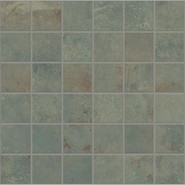 Мозаика Supergres Irony Oxide Mosaico 30x30 керамогранит матовая, бежевый, зеленый IOXM