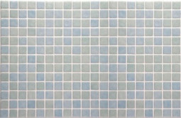 Мозаика Ezarri 2518-B Safe стекло 31.3х49.5 см матовая, антислип чип 25х25 мм, серый